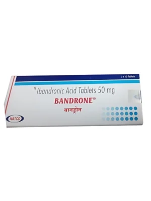 Bandrone 50mg Tablet – Treatment & Prevention of Postmenopausal Osteoporosis