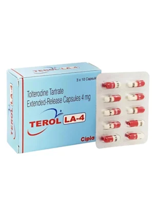 Terol LA 4 Capsule ER – Effective Relief for Overactive Bladder