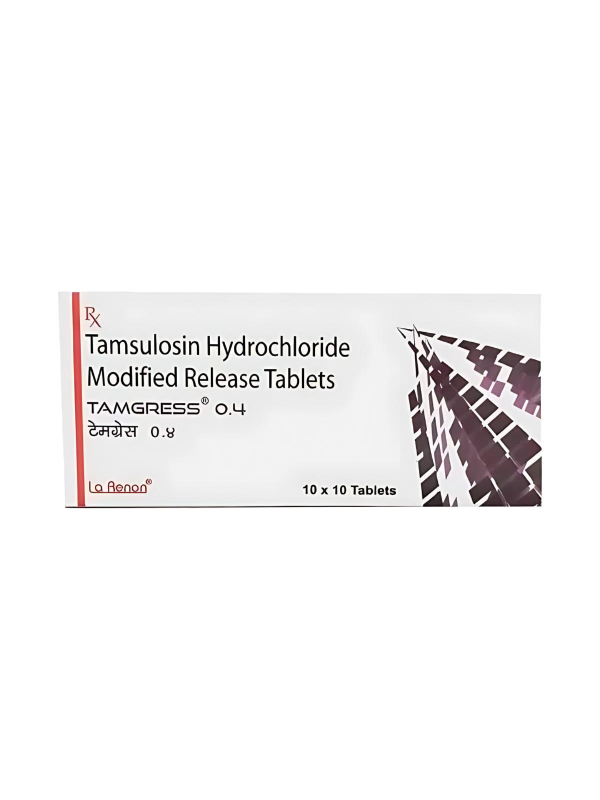 IVM_418_01 Tamgress 0.4 Tablet MR – Relief from Enlarged Prostate Symptoms