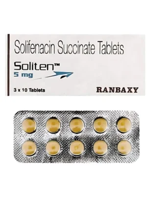 Soliten 5mg Tablet – Effective Relief from Overactive Bladder Symptoms
