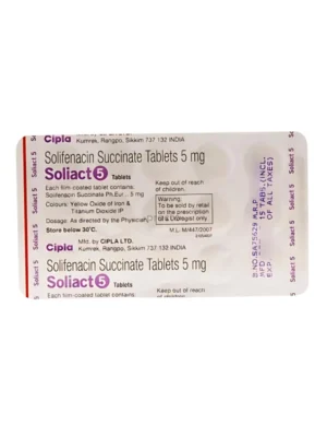 Soliact 5 Tablet – Effective Treatment for Overactive Bladder