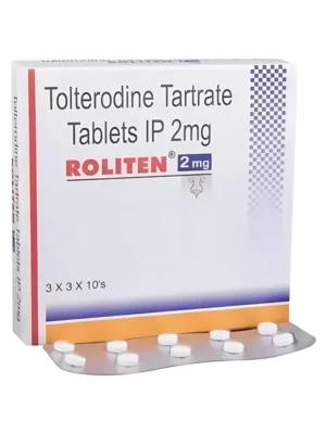Roliten 2mg Tablet – Effective Treatment for Overactive Bladder (OAB)