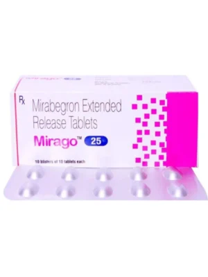 Mirago 25 Tablet ER – Relief from Overactive Bladder Symptoms