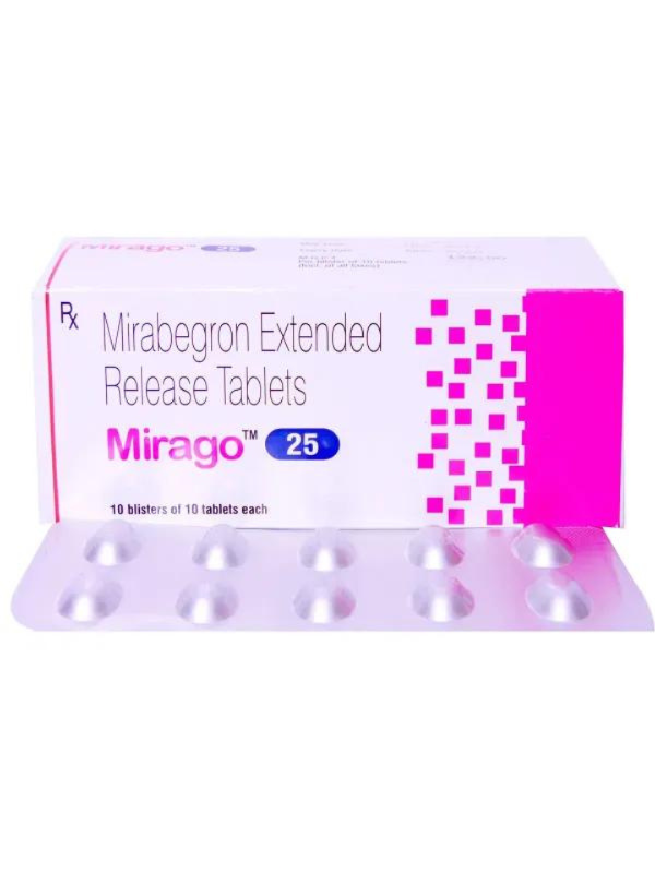 IVM_434_01 Mirago 25 Tablet ER – Relief from Overactive Bladder Symptoms