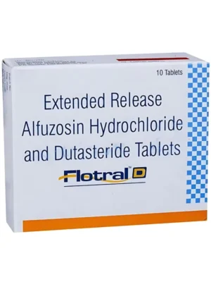 Flotral D Tablet – Dual Action Relief for Enlarged Prostate (BPH)