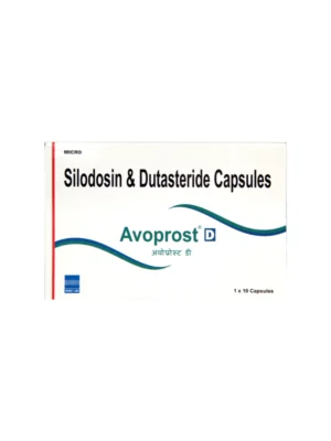 Avoprost D 8mg/0.5mg Capsule – Dual Action Relief for Enlarged Prostate (BPH)