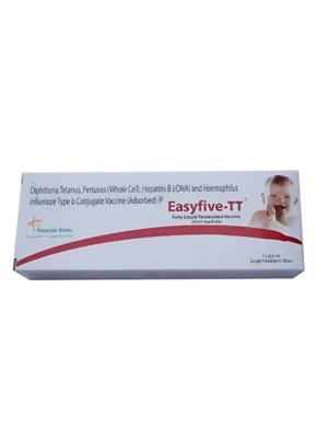 Easyfive-TT Vaccine (Diphtheria, Tetanus, Pertussis, Hepatitis B & Hib Vaccine) - Prevention of 5 Deadly Diseases in Children