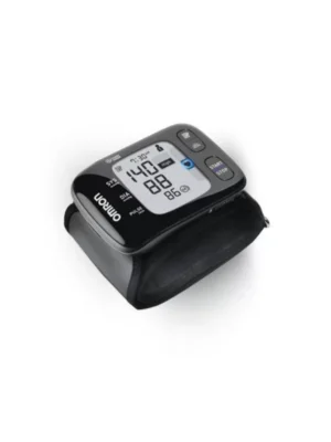 Omron HEM 6232T Bluetooth Wrist Blood Pressure Monitor Black