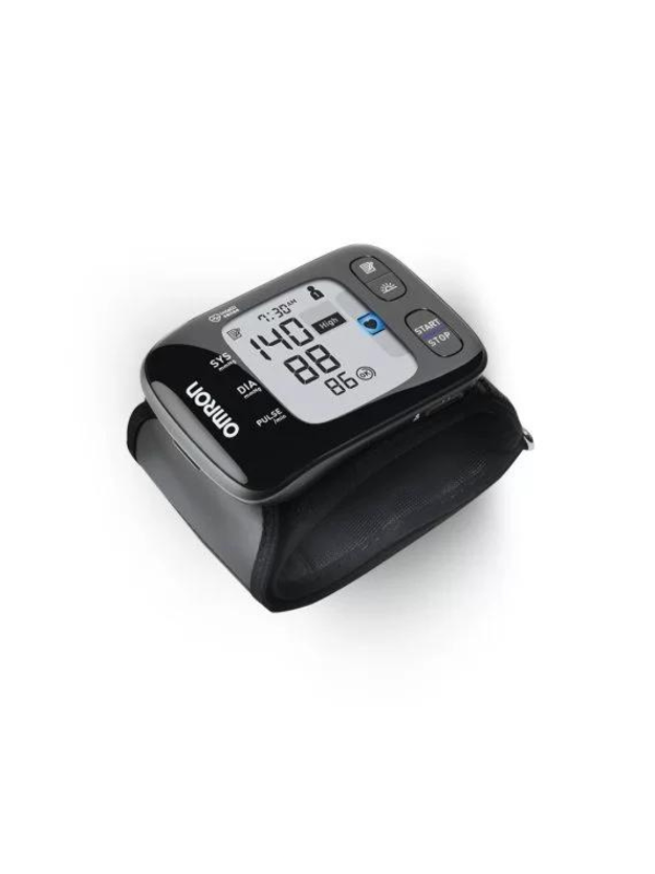 IVM_500_01 Omron HEM 6232T Bluetooth Wrist Blood Pressure Monitor Black