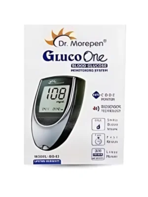 Dr Morepen BG 03 Gluco One Glucose Monitoring System Glucometer with Gluco One B