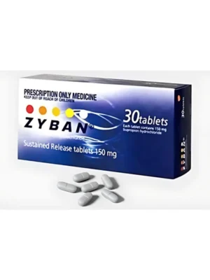 Zyban 150mg Tablet SR – For Depression and Smoking Cessation