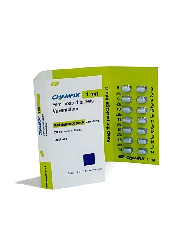 IVM_544_01 Champix 1 Tablet – Proven Aid for Smoking Cessation