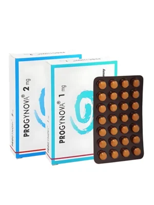 Progynova Tablet (Estradiol): Tablet for HRT & Menopause Relief 
