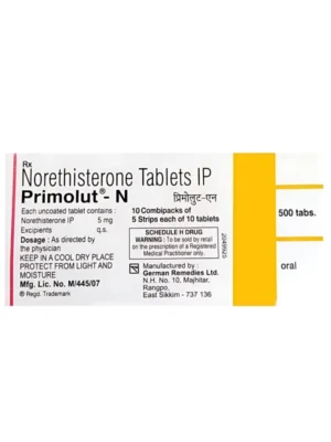 Primolut-N (Norethisterone): Tablet for Hormonal Imbalance
