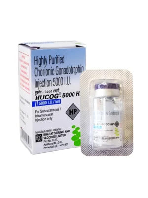 HUCOG 5000IU Injection - Female Infertility & Male Hypogonadism Treatment