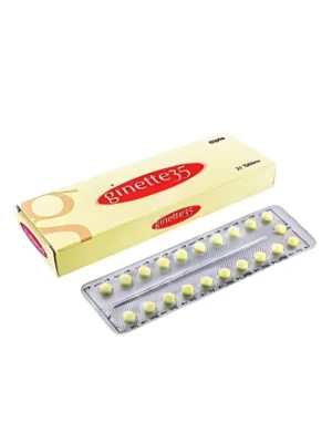 Ginette 35 Tablet (Cyproterone/Ethinyl Estradiol): Tablets for Irregular  Menstrual Cycles