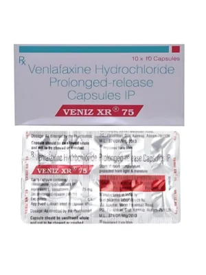 Veniz XR 75 Capsule - Venlafaxine Extended Release | SNRI Antidepressant