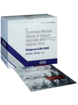 Valprol-CR 500 Tablet - Sodium Valproate & Valproic Acid | Anti-Epileptic Treatment