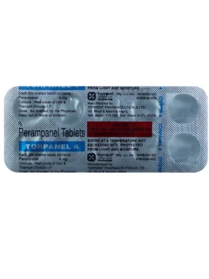 Torpanel 4 Tablet - Perampanel | Anti-Epileptic Treatment for Seizures