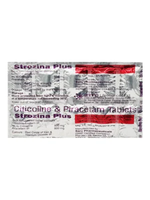 Strozina Plus Tablet (Citicoline/Piracetam)