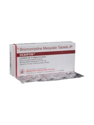 Sicriptin Tablet (Bromocriptine)
