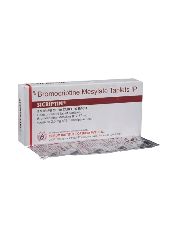 IVM_646_01 Sicriptin Tablet (Bromocriptine)