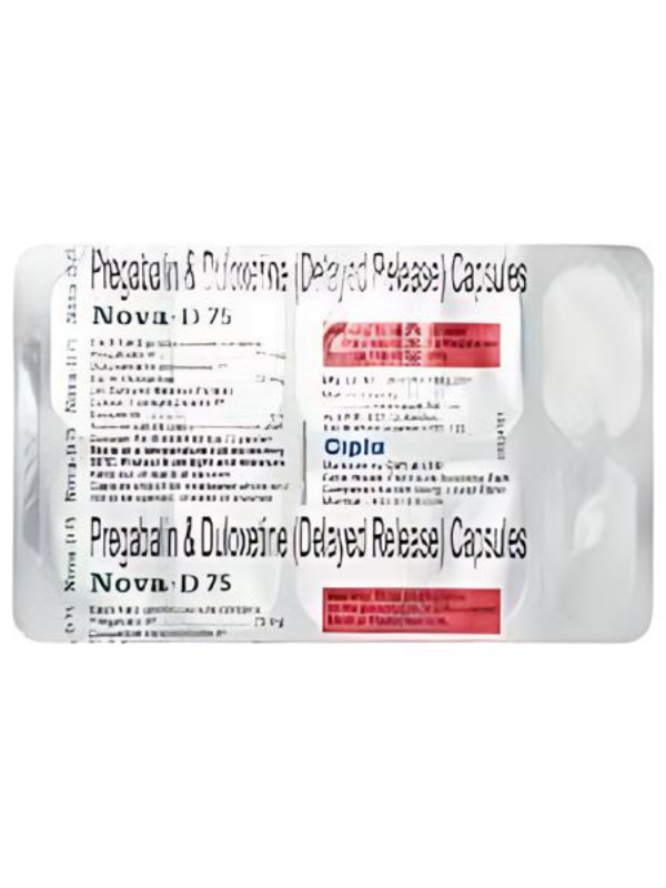 IVM_666_01 Nova-D Capsule DR (Pregabalin/Duloxetine)