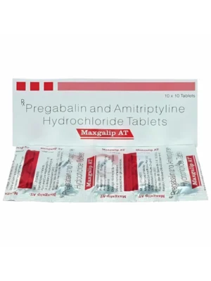 Maxgalip AT Tablet (Amitriptyline/Pregabalin)