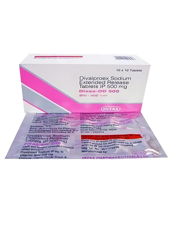IVM_695_01 Divaa-OD Tablet ER (Divalproex)