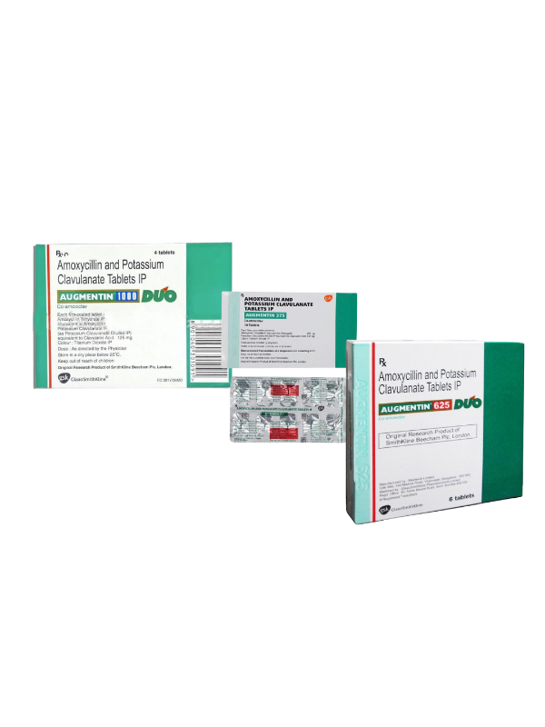 IVM_69_01 Augmentin Tablet (Amoxycillin + Clavulanic Acid) – Broad-Spectrum Antibiotic