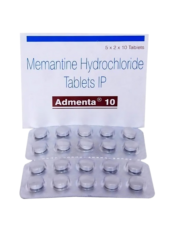IVM_714_01 Admenta 10 Tablet (Memantine) - Treatment for Moderate to Severe Alzheimer's Disease
