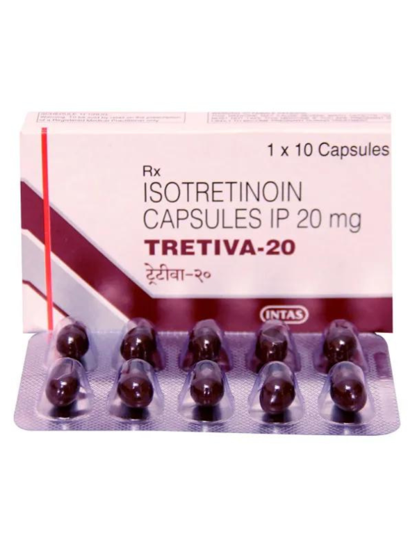 IVM_724_01 Tretiva 20 Capsule – Powerful Retinoid Treatment for Severe Acne