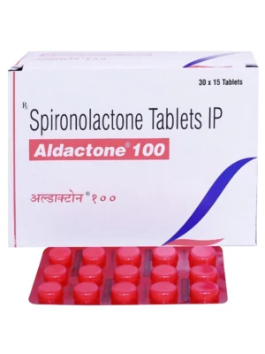Aldactone 100 mg Tablet (Spironolactone 100 mg)