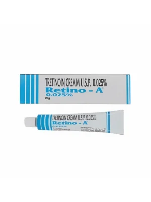 Retino-A 0.025% Cream – Gentle Tretinoin Formula for Acne and Skin Renewal
