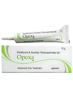 Opexa Advanced Scar Treatment Gel – Silicone Gel with Vitamin C for Scar Reduction