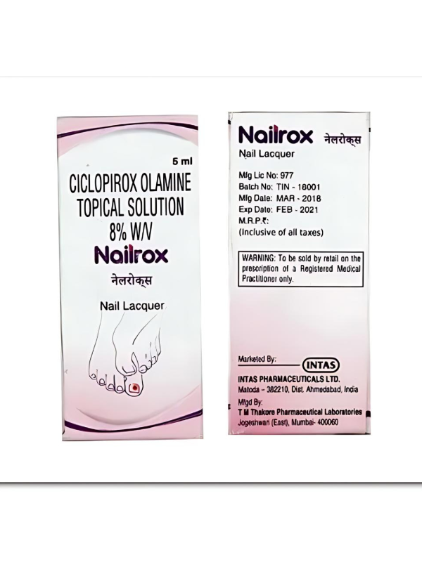 IVM_759_01 Nailrox Nail Lacquer – Antifungal Treatment for Nail & Skin Infections