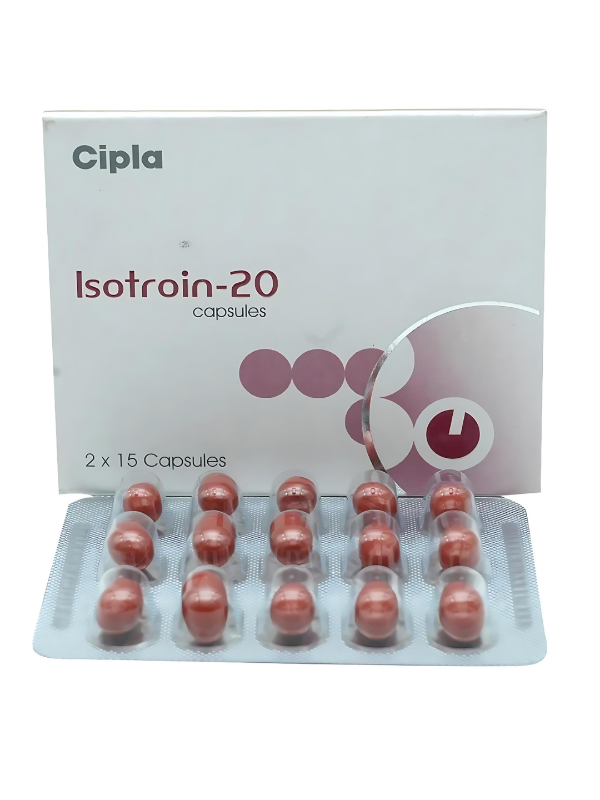 IVM_775_01 Isotroin 20 Capsule – Retinoid Therapy for Severe Acne