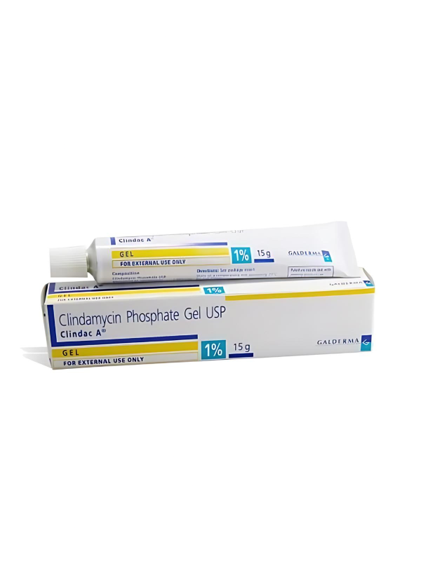 IVM_791_01 Clindac A 1% Gel – Targeted Topical Antibiotic for Acne Treatment