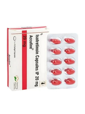 Accufine 20mg Softgel Capsule - Effective Treatment for Severe Acne