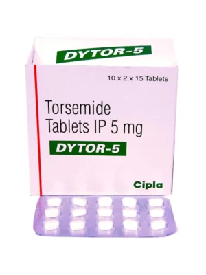 Dytor 5 mg Tablet (Torasemide 5 mg)