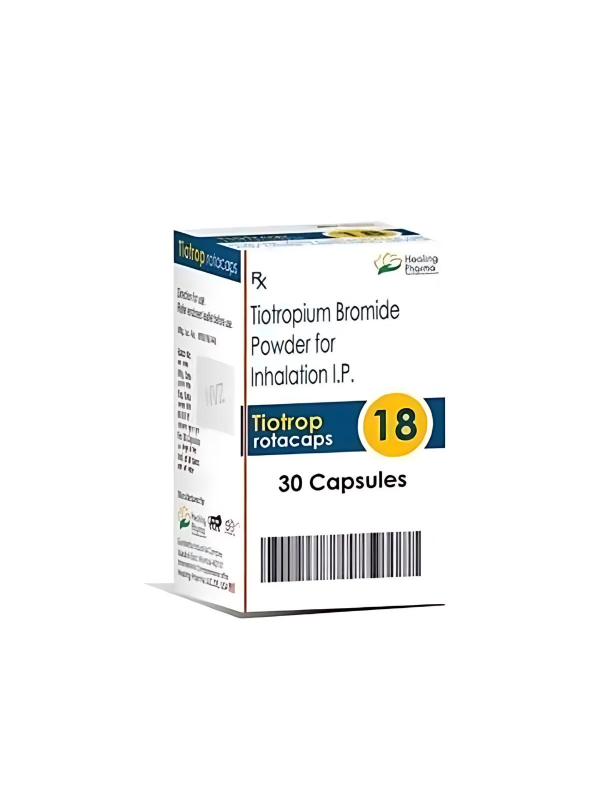 IVM_821_01 Tiotrop 18mcg Rotacap – COPD and Asthma Maintenance Treatment