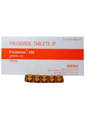 Frusenex 100 mg Tablet (Furosemide 100 mg)