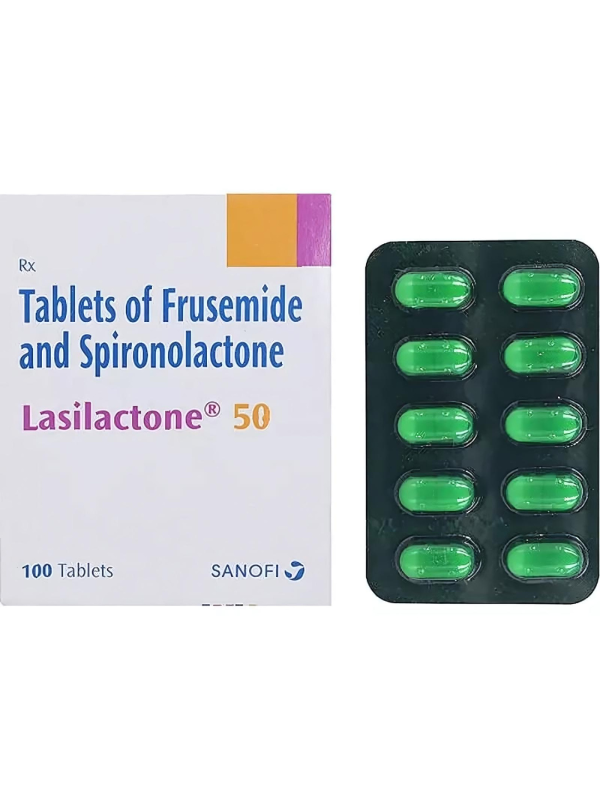 IVM_83_01 Lasilactone 50 mg Tablet (Furosemide 20 mg/Spironolactone 50 mg)