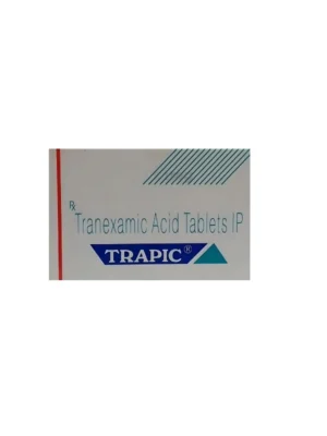 Trapic 500 mg Tablet (Tranexamic Acid 500 mg)