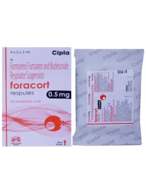 Foracort 0.5mg Respules (2ml Each) – Asthma & COPD Management