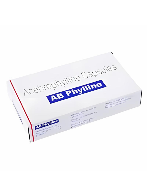 IVM_876_01 AB Phylline Capsule – Mucolytic and Bronchodilator for Asthma, Bronchitis, and COPD