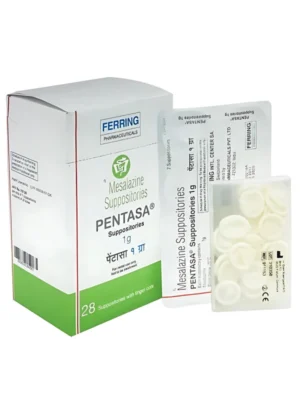 Pentasa Suppository 1g (Mesalamine)