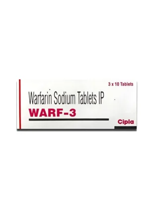 Warf 3 mg Tablet (Warfarin 3 mg