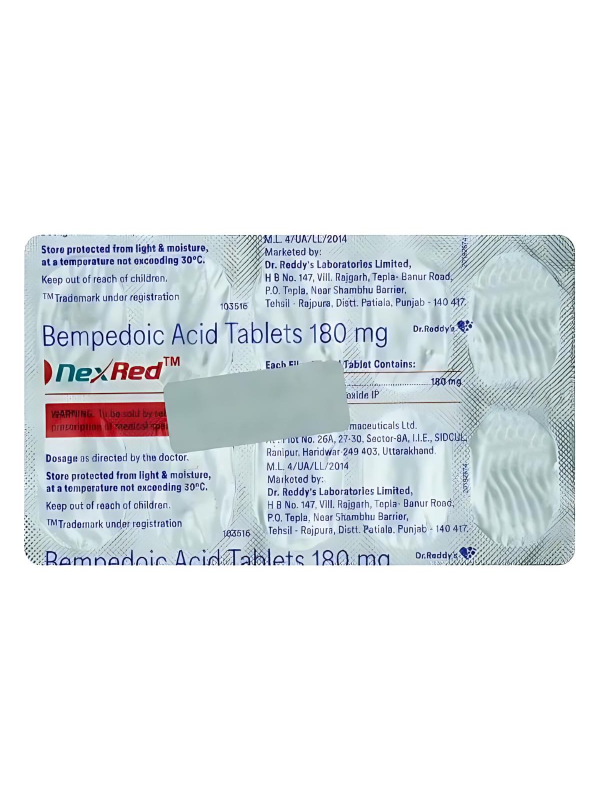 IVM_979_01 Nexred Tablet (Bempedoic acid)