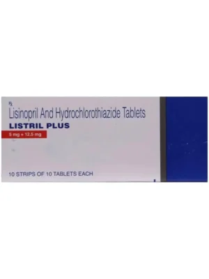 Listril Plus Tablet (Lisinopril and Hydrochlorothiazide)